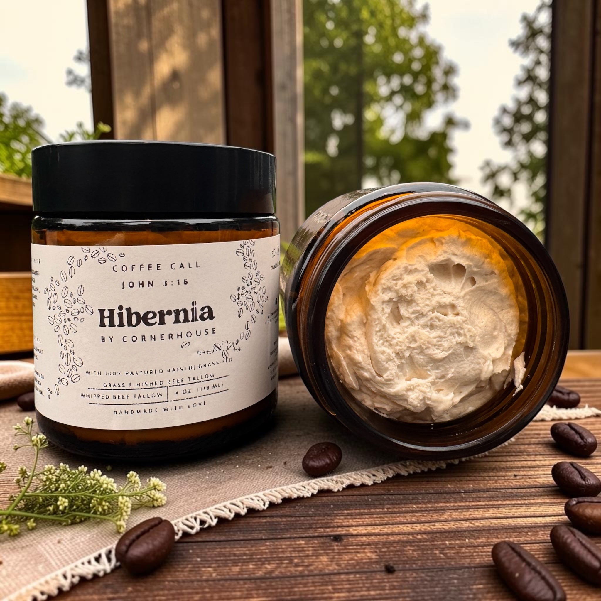 Coffee-Infused Whipped Beef Tallow Cream