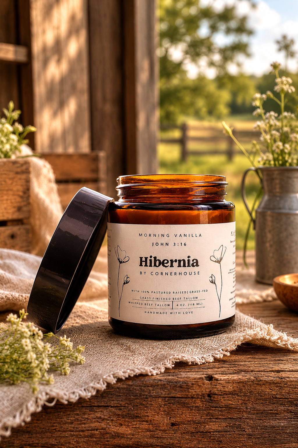 Madagascar Vanilla Bean Whipped Beef Tallow